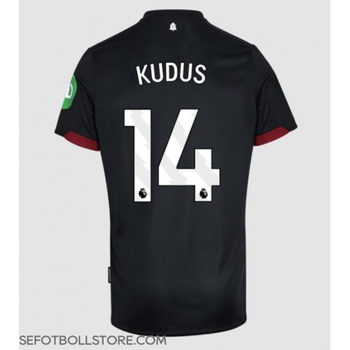 West Ham United Mohammed Kudus #14 Replika Bortatröja 2024-25 Kortärmad